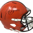 Josh Gordon Signed Cleveland Browns Full Size Replica Speed Helmet JSA