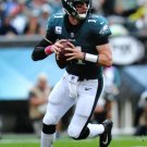 Carson Wentz Signed 16x20 Philadelphia Eagles Green Jersey Photo Fanatics