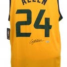 Grayson Allen Jazz Signed Yellow Fast Break Fanatics Basketball Jersey Fanatics