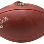 Michael Irvin Signed Wilson Duke Football HOF 07 Inscribed JSA