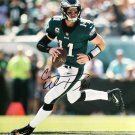 Carson Wentz Signed 16x20 Philadelphia Eagles Scramble Photo Fanatics