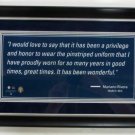 Mariano Rivera New York Yankees Framed 18x12 Photo w/ Quote