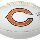 Trey Burton Signed Chicago Bears Logo Football JSA ITP