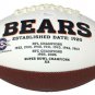Trey Burton Signed Chicago Bears Logo Football JSA ITP