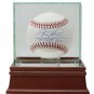 Felix Hernandez Mariners Signed MLB Baseball Cy Young 2010 Insc w/Glass Case JSA