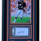 Walter Payton Chicago Bears Slabbed Signature Cut Framed 8x10 Photo PSA/DNA