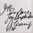 Gerry Cooney Boxing Signed USPS Postcard To Jeff SI