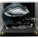 Brian Dawkins Signed Eagles Full Size Proline Hemet HOF 18 JSA w/ Acrylic Case