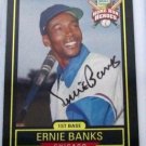 Ernie Banks Signed Hillshire Farm Home Run Heroes Trading Card Tri-Star