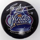 Sean Couturier Philadelphia Flyers Signed 2012 Winter Classic Puck JSA