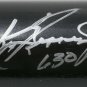 Ken Griffey Mariners Signed Rawlings Pro Black Baseball Bat 630 Insc TriStar