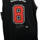 Zach LaVine Bulls Signed Fast Break Black Fanatics Basketball Jersey Fanatics
