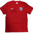 Sir Geoff Hurst Signed England Umbro Replica Jersey BAS