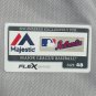 Aaron Judge Signed Yankees Majestic Flex Base Auth Grey Baseball Jersey FAN MLB