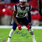 Malcolm Butler Signed New England Patriots Super Bowl 50 16x20 Photo Steiner