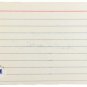 Sandy Koufax Brooklyn Dodgers Signed 3x5 Index Card PSA D28134