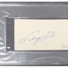 Johnny Unitas Baltimore Colts Signed Slabbed Cut Signature PSA 84075650