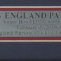 New England Patriots Framed 18x30 Feb 4 2019 Super Bowl 53 Boston Globe Paper
