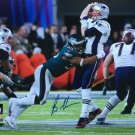 Brandon Graham Signed 16x20 Eagles Super Bowl 52 Tom Brady Strip Sack Photo JSA