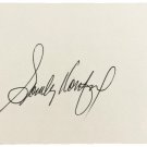 Sandy Koufax Brooklyn Dodgers Signed 3x5 Index Card JSA A41645