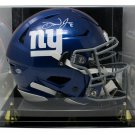 Daniel Jones Signed New York Giants Full Size Auth Speed Flex Helmet BAS w/Case