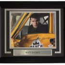 Matt Damon Signed Framed 8x10 The Bourne Supremacy Photo PSA AD83852