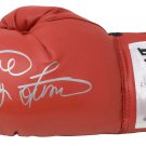George Foreman Signed Red Everlast Left Hand Boxing Glove JSA ITP