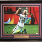 Abby Wambach Signed Framed 16x20 2015 World Cup Celebration Photo JSA