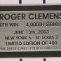 Roger Clemens Framed 21x26 New York Yankees 4000th Strikeout Collage