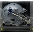 Michael Gallup Signed Cowboys Full Sz Speed Replica Helmet w/Deluxe Case TriStar