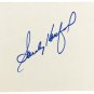 Sandy Koufax Brooklyn Dodgers Signed 3x5 Index Card PSA D25962