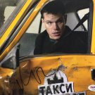 Matt Damon Signed 8x10 The Bourne Supremacy Photo PSA AD83850