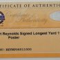 Burt Reynolds Signed Longest Yard 11x14 Photo Steiner