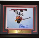 Chloe Kim Signed Framed 8x10 Flip Photo Olympic Gold Medalist BAS Witnessed