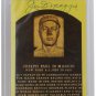 Joe DiMaggio NY Yankees Signed Slabbed Hall of Fame Plaque Postcard PSA/DNA