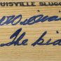Ted Williams Boston Red Sox Signed Louisville Baseball Bat The Kid BAS A62776
