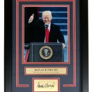 President Donald Trump Framed Republican 8x10 Photo w/ Laser Engraved Signature