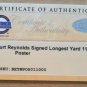 Burt Reynolds Signed Framed Longest Yard 11x14 Photo Steiner