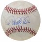 Derek Jeter Signed Game Used MLB Baseball Passing Wagner Hit List MLB 34870EK