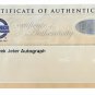 Derek Jeter Signed Game Used MLB Baseball Passing Wagner Hit List MLB 34870EK