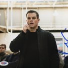 Matt Damon Signed 8x10 The Bourne Supremacy Photo PSA AD83865