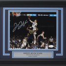 Donte DiVincenzo Signed Framed 8x10 Villanova Championship Game Layup Photo JSA