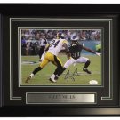 Jalen Mills Signed Framed Philadelphia Eagles 8x10 Photo Vs Steelers JSA ITP