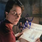 Michael J. Fox Signed 11x14 Back To The Future Photo PSA U73140