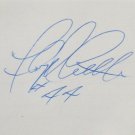 Floyd Little Denver Broncos Signed Index Card SI