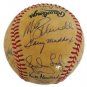1981 Phillies 21 Autos MLB Baseball w/ Free Ball Cube McGraw PSA