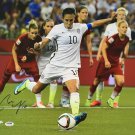 Carli Lloyd USA Soccer Signed 16x20 2015 World Cup Kick Photo PSA