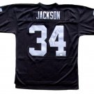 Bo Jackson Signed Oakland Raiders Replica Mitchell & Ness Black Jersey JSA ITP