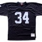 Bo Jackson Signed Oakland Raiders Replica Mitchell & Ness Black Jersey JSA ITP