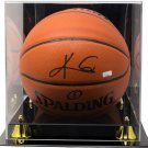 Kyrie Irving Signed Brooklyn Nets Spalding Basketball Panini COA w/ Acrylic Case